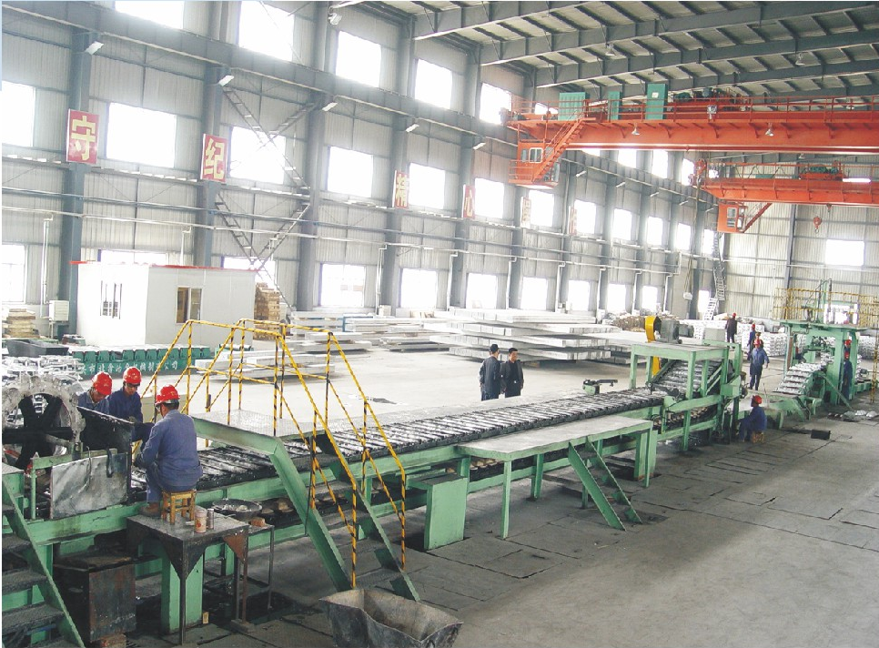 16t/h鋁錠連鑄生產(chǎn)線(圖1) 16t/h鋁錠連鑄生產(chǎn)線(圖1)